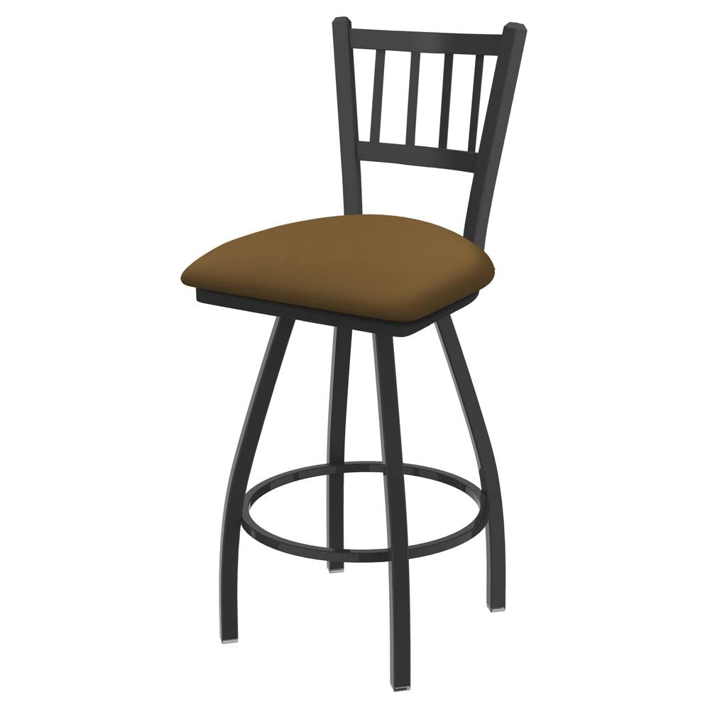 Holland Bar Stool Co. XL 810 Contessa Swivel Bar Stool with Canter Saddle Seat - Adjustable Height Counter Stool for Kitchen Island, Bar, and Dining Room - Comfortable & Stylish Home Furniture