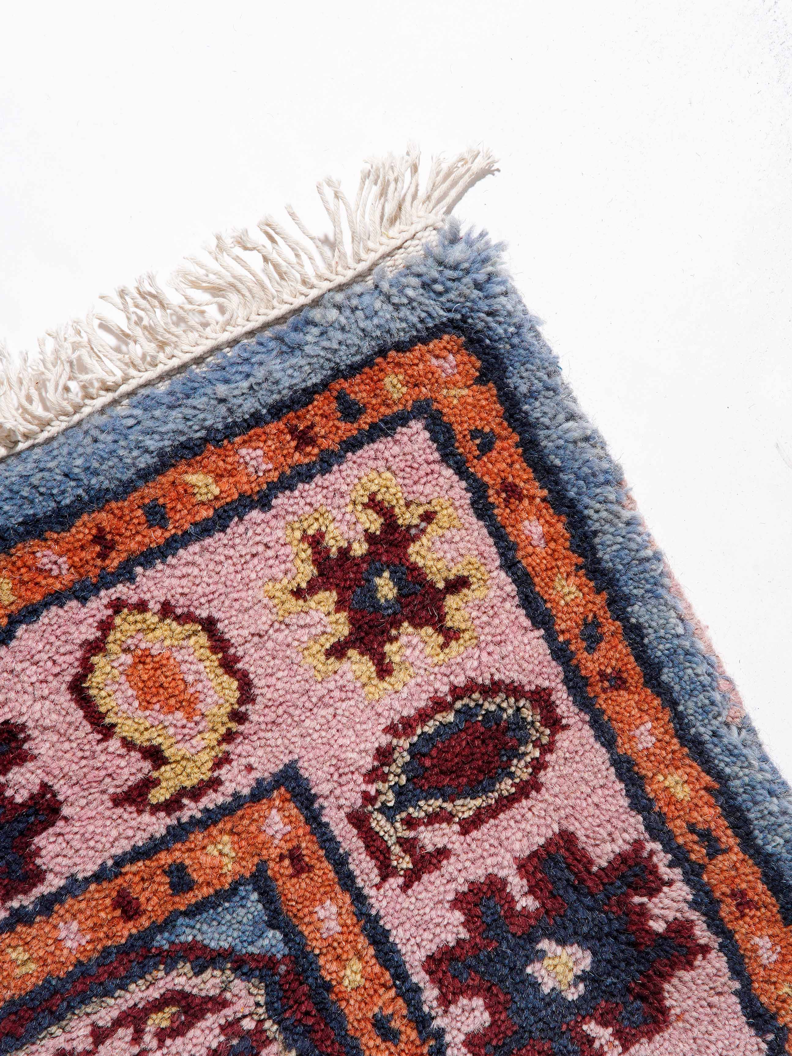 Handmade Baluch Afghan Rug - Authentic Hand-Knotted Wool Carpet for Living Room, Bedroom & Home Decor