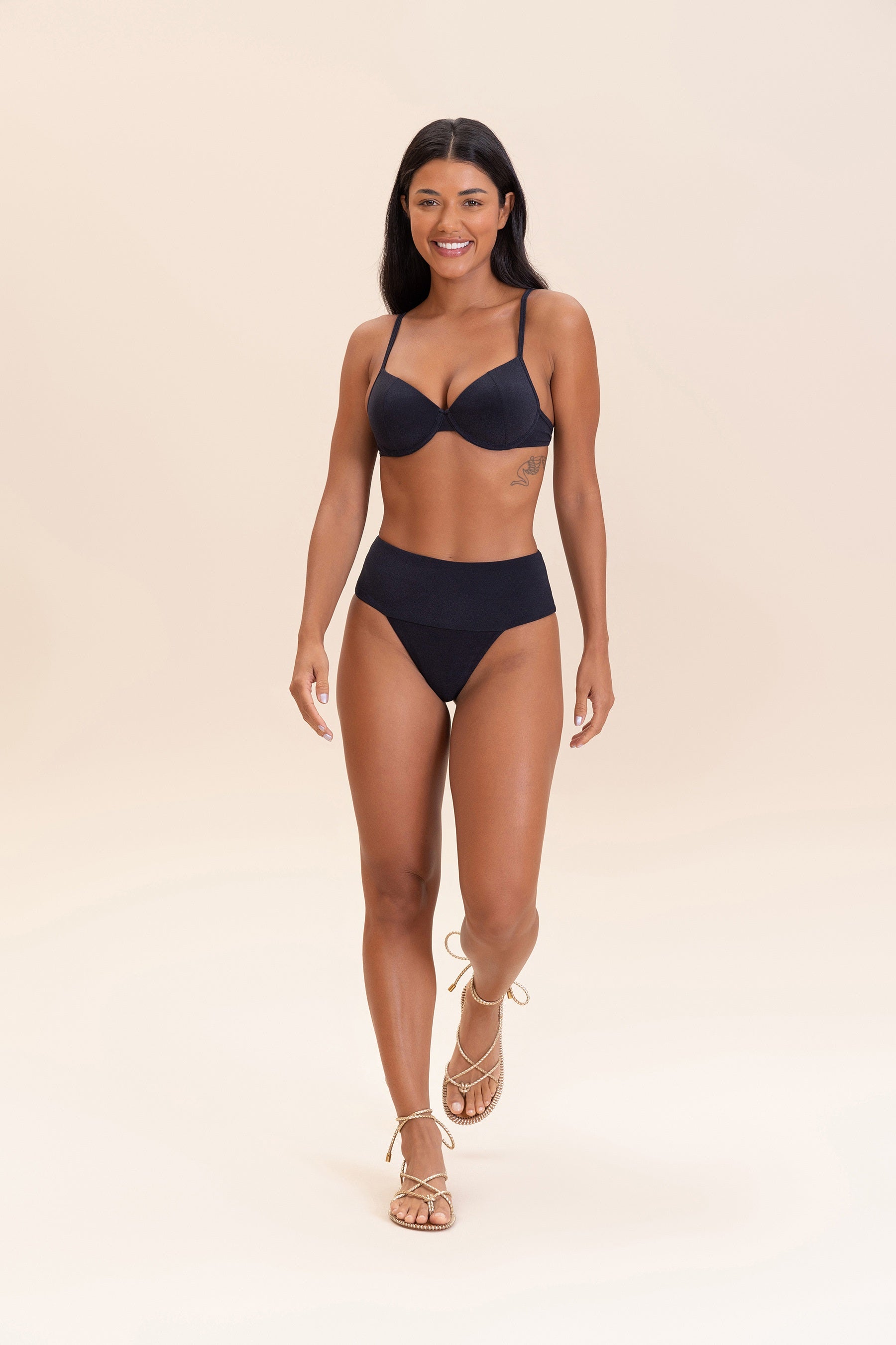 Spell Half Cup Bikini Top - Sexy Swimwear for Women, Adjustable Straps & Push Up Design - Perfect for Beach, Pool & Summer Vacations