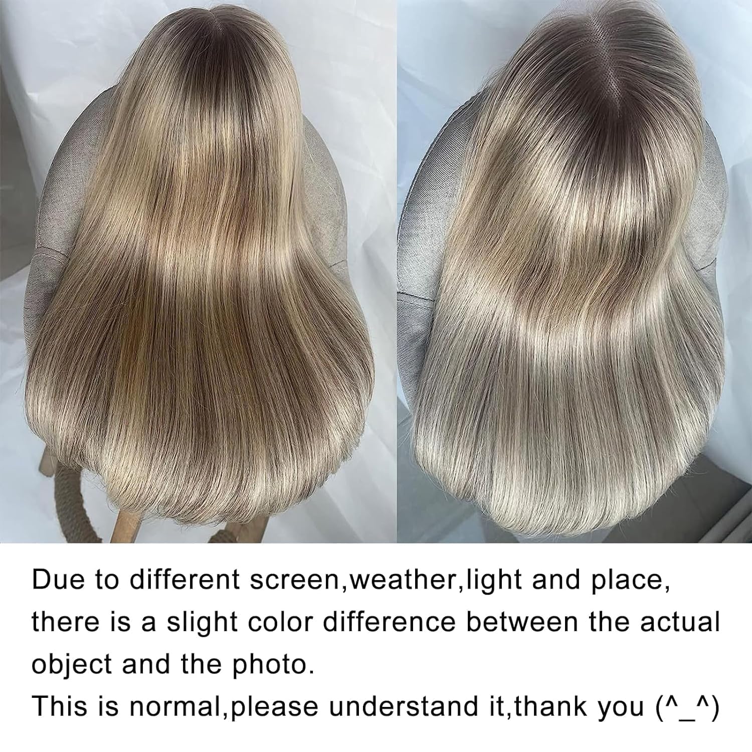 Ash Blonde Ombre Short Bob Wig with 13x4 HD Lace Front - 100% Human Hair, Pre-Plucked, 180 Density, 12 Inch - Perfect for Daily Wear, Cosplay & Special Occasions