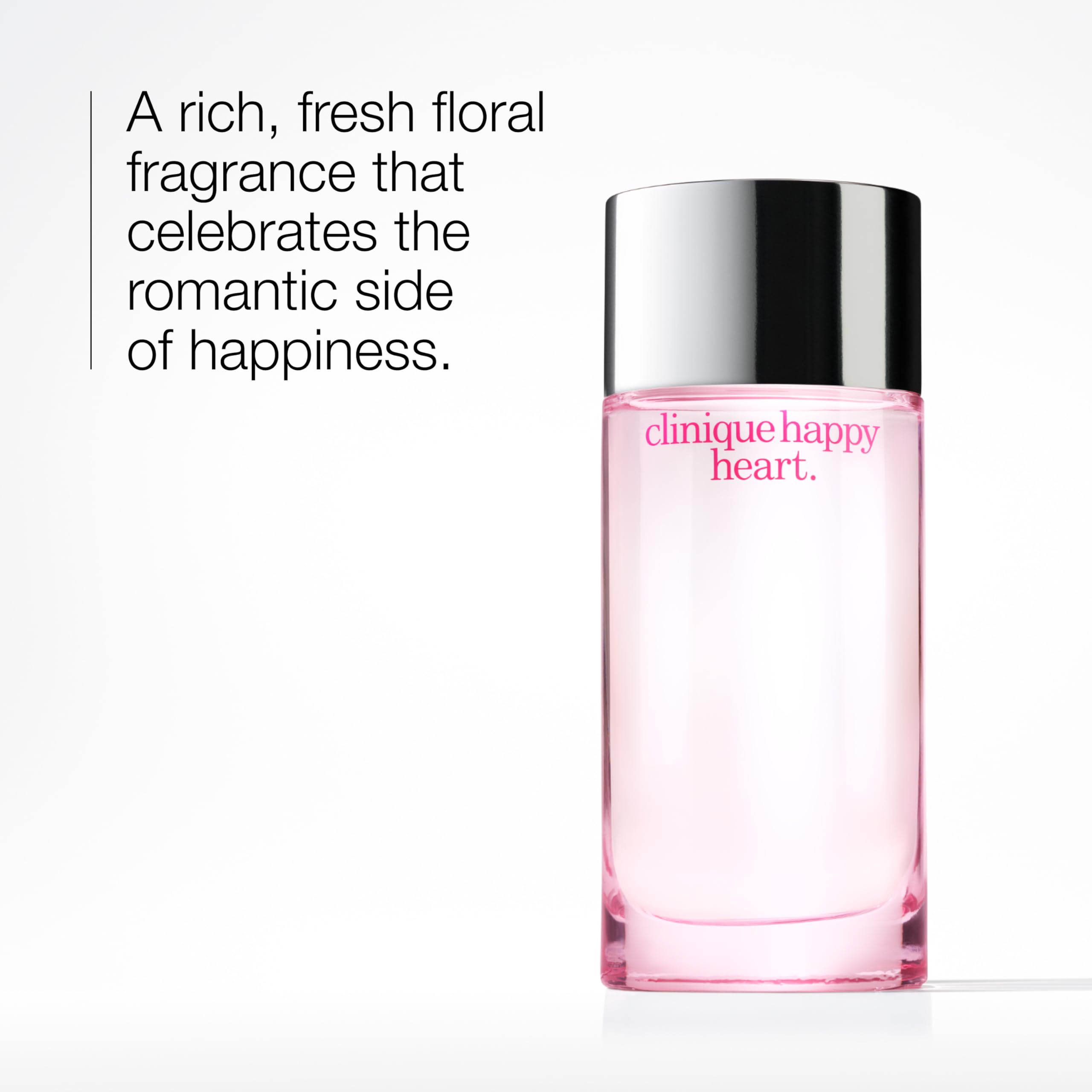 Clinique Happy Heart Eau de Parfum Spray for Women - Floral Citrus Perfume with Mandarin, Cucumber, Yellow Primrose & Blonde Wood Notes | Daytime Wear, Office & Romantic Occasions