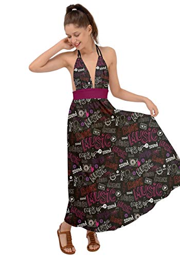 Black & Dark Magenta