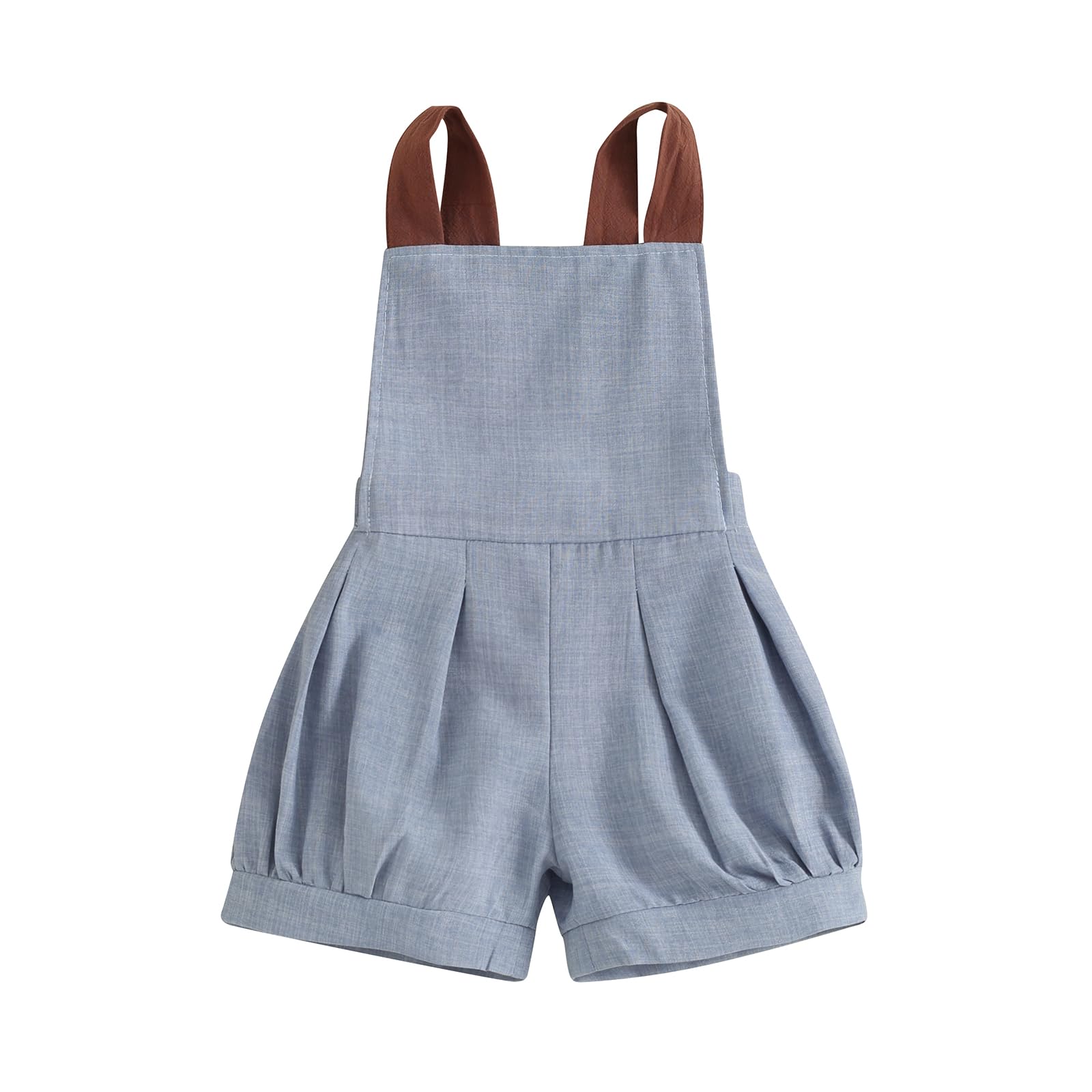 Baby Boys Summer Outfit - Suspender Shorts & Sleeveless Romper Jumpsuit | Gentleman Style Bib Overalls | Perfect for Playdates, Beach Trips & Family Photos