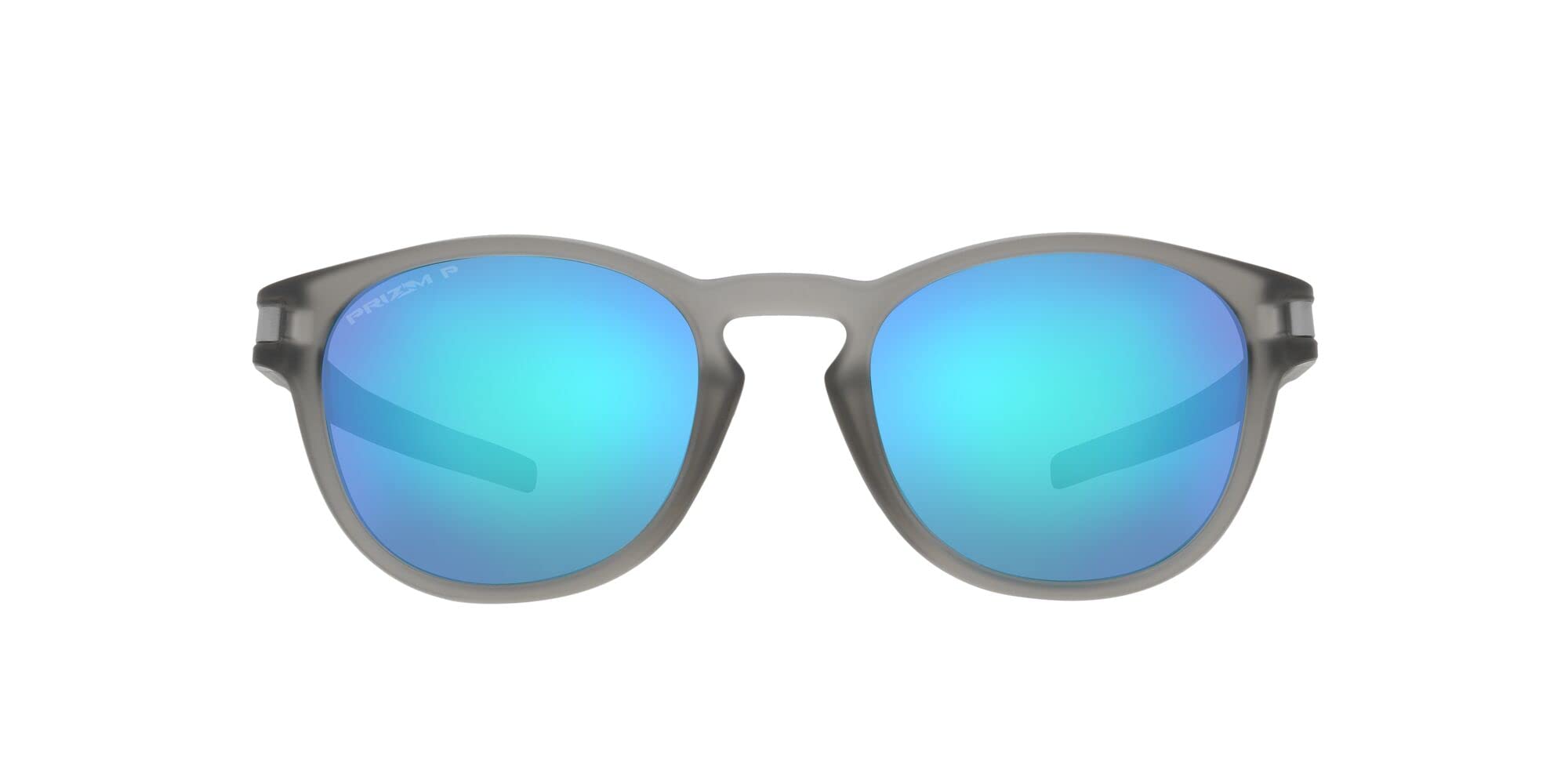 Oakley Men's Oo9349 Latch Low Bridge Fit Round Sunglasses - Polarized UV Protection for Driving, Running & Outdoor Activities