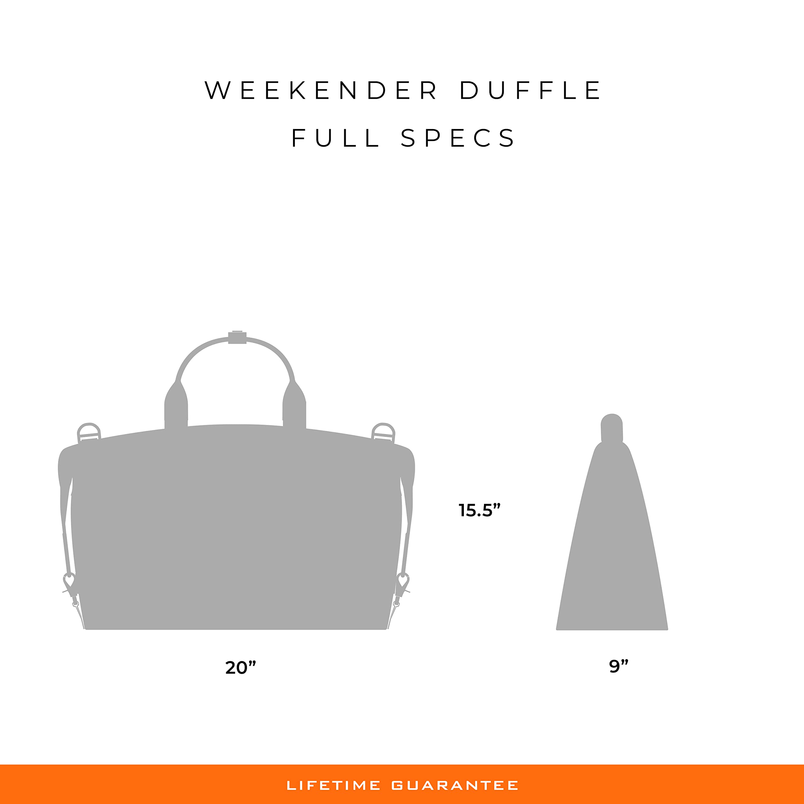 Briggs & Riley Premium Travel Duffel Bag - Water-Resistant Carry-On Luggage for Gym, Work & Weekend Trips | Durable Business & Leisure Travel Gear