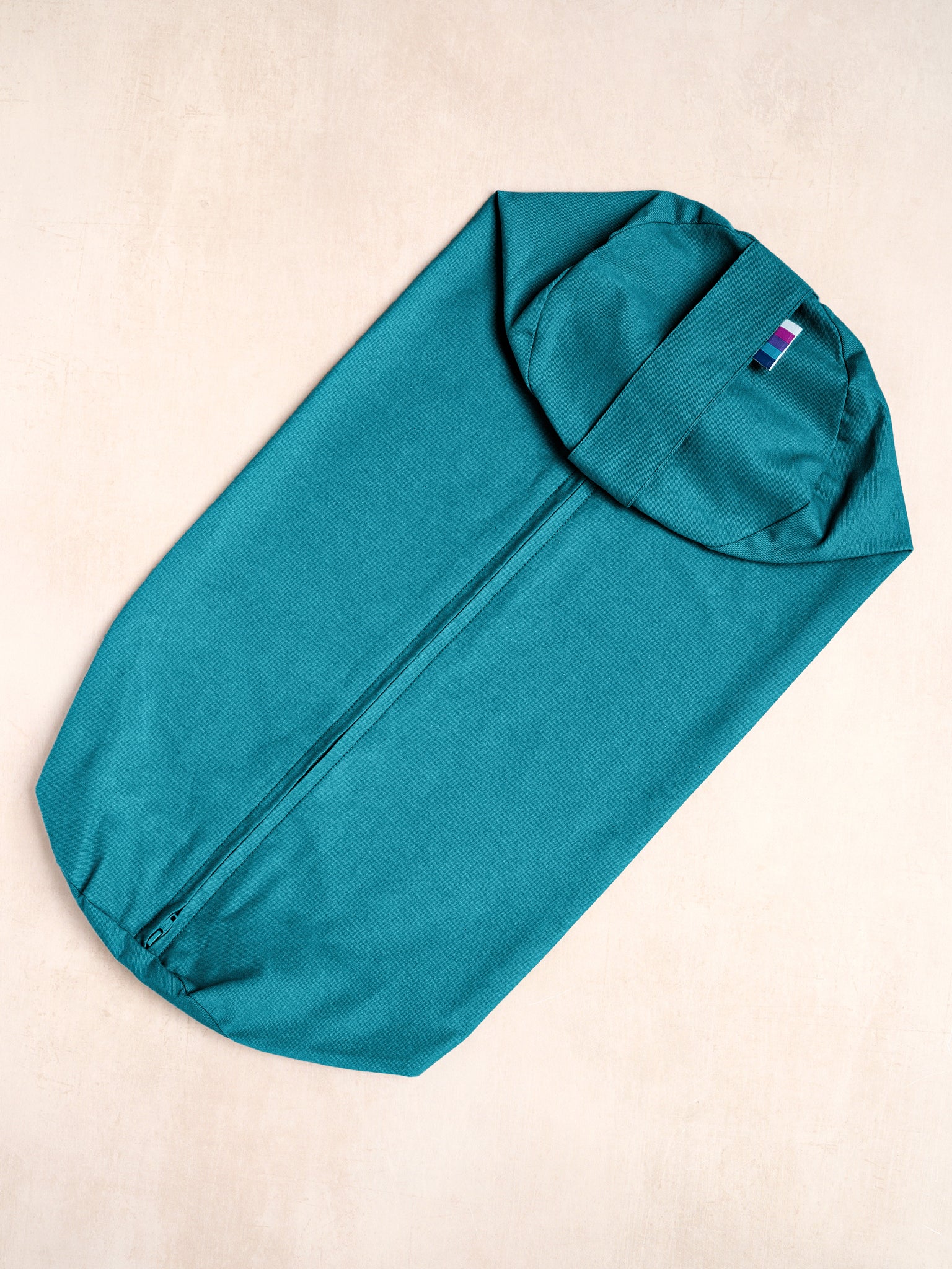 Organic Cotton Bolster Cover for Yoga & Meditation - Eco-Friendly, Washable, Fits Standard Yoga Bolsters - Perfect for Home, Studio & Travel Use