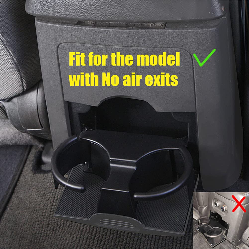 Universal Car Cup Holder Insert - ABS Auto Center Console Drink Holder for Nissan Pathfinder, Xterra, Frontier - Perfect for Road Trips, Commuting & Travel