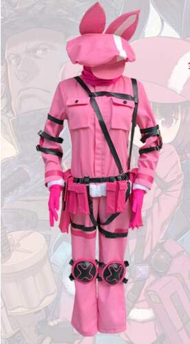 Gun Gale Online Llenn Cosplay Costume Full Set - Kohiruimaki Karen Outfit for Anime Conventions & Halloween Cosplay