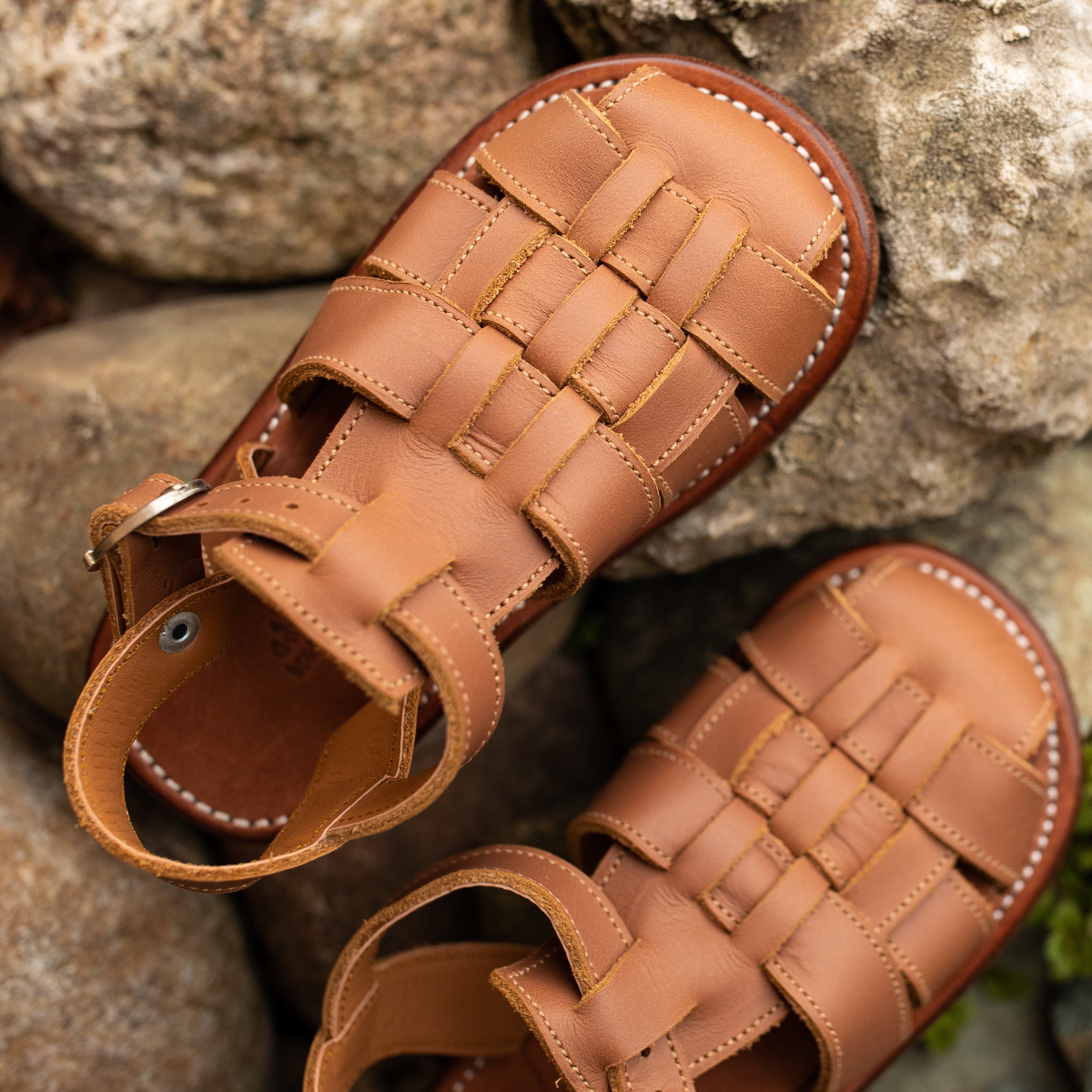 Aventura Kids Leather Sandals - Comfortable & Durable Leather Footwear for Boys & Girls - Perfect for Summer, Beach, and Outdoor Adventures