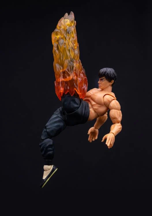 Ultra Street Fighter II: The Final Challengers Fei Long 1/12 Scale Action Figure - Collectible Fighting Game Character Model for Display & Gaming Battles