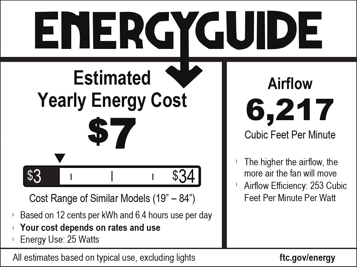 Hunter Fan 72 Inch Modern Matte Black Outdoor Ceiling Fan with LED Light Kit - Weatherproof for Patio, Deck & Covered Porch (Renewed)