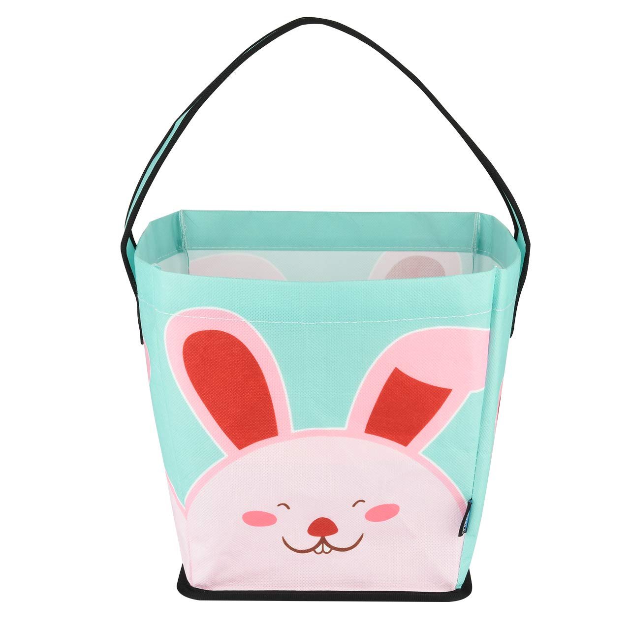 Bluecell Easter Bunny Basket Bag for Kids - Cute Rabbit Egg Hunt Bucket for Girls & Boys - Perfect for Easter Egg Hunts, Party Favors & Spring Celebrations