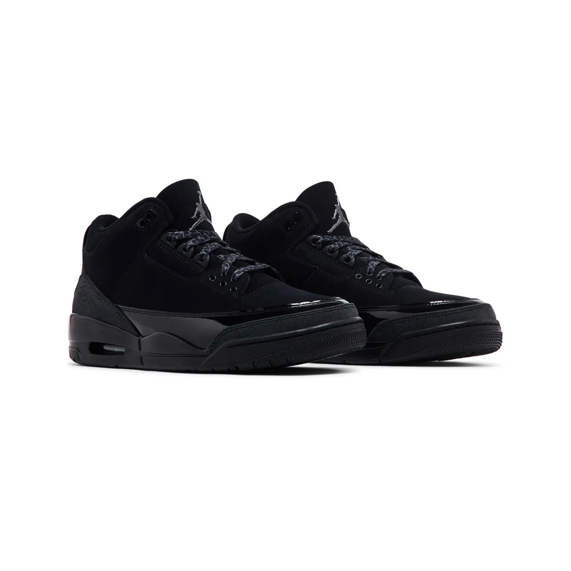 Air Jordan 3 Retro 'Black Cat' (2025) - Men's Basketball Shoes for Sneaker Collectors & Streetwear Fashion | Perfect for Court Performance and Urban Style