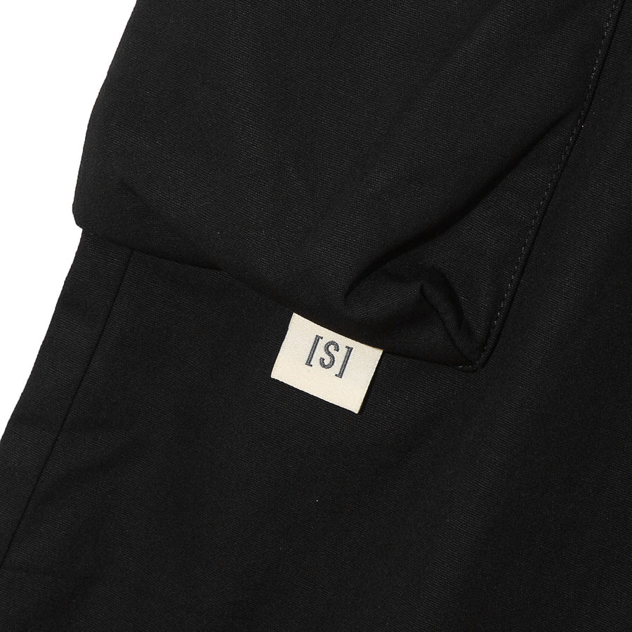 ASUSL Canvas Zipper Pocket Wide Leg Pants for Women - Black | Casual Comfort Pants for Everyday Wear & Travel