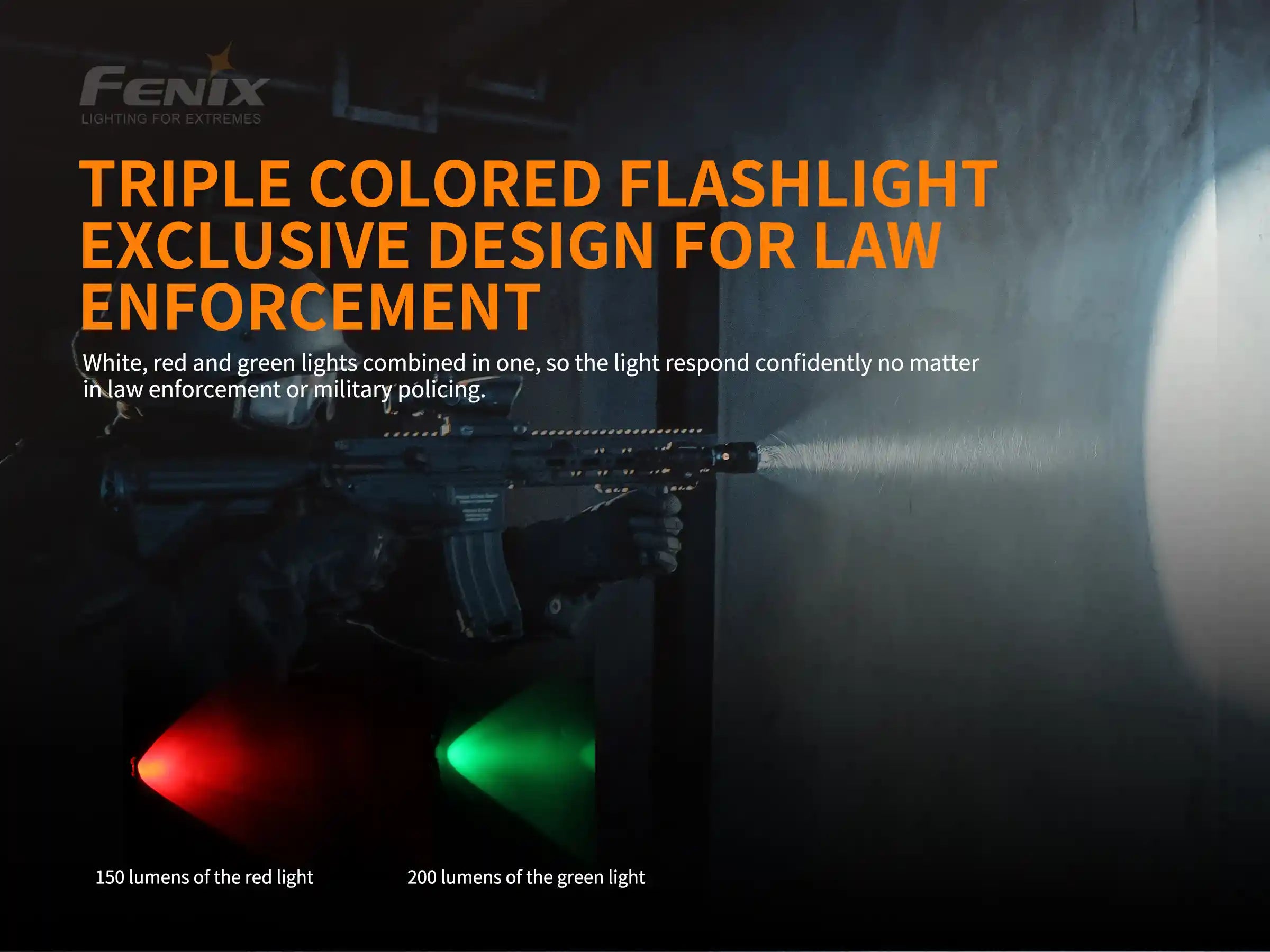 Fenix TK26R Tactical LED Flashlight - 1500 Lumens High Power Rechargeable Flashlight for Camping, Hiking, Emergency & Outdoor Adventures