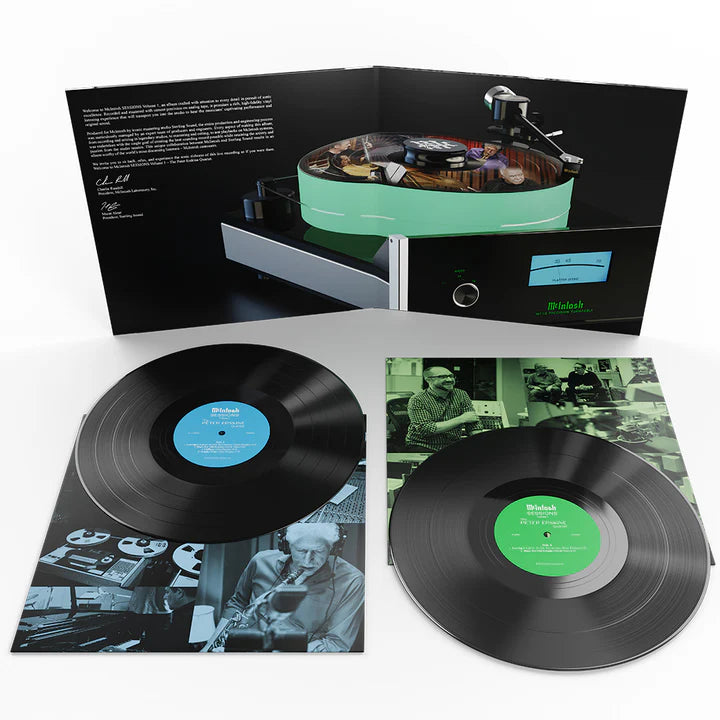 McIntosh SESSIONS Volume 1: The Peter Erskine Quartet - Jazz Music Album for Audiophiles & Music Lovers | Perfect for Home Listening, Relaxation & Hi-Fi Sound Systems