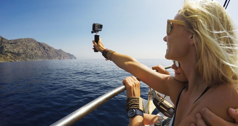 GoPro The Handler Floating Hand Grip - Waterproof Floating Camera Grip for GoPro HERO 12/11/10/9/8 - Perfect for Surfing, Snorkeling, and Water Sports Accessories