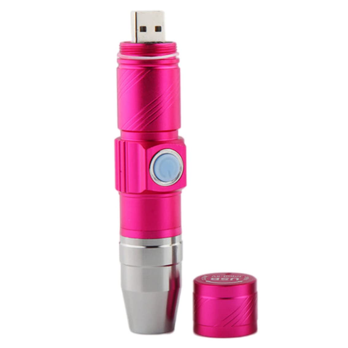 Portable Mini UV LED Nail Lamp for Gel Polish - Fast Curing Light, Manicure & Pedicure Dryer, Rose Red - Perfect for Home, Salon, and Travel Nail Care