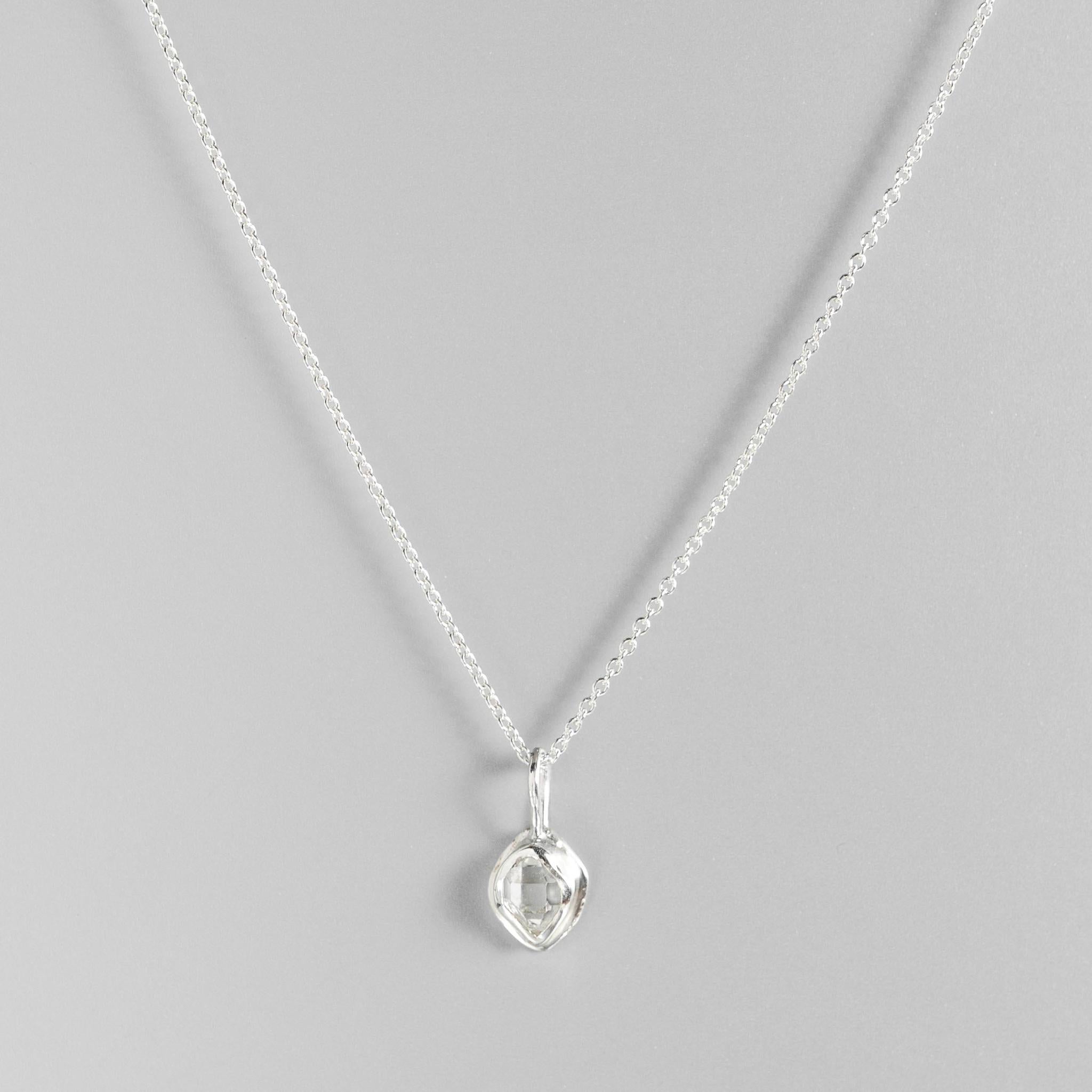 Glacier Charm Classic Necklace - Elegant Jewelry for Women, Perfect for Weddings, Parties & Everyday Wear
