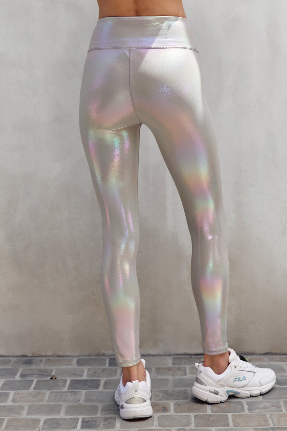 Camila High Waist Yoga Leggings - Moonstone Color - Perfect for Yoga, Gym, Running & Everyday Wear