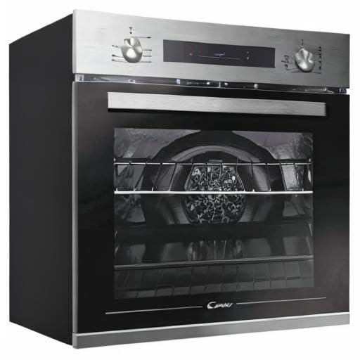 Candy Horno FCP602X E0 Electric Oven - Compact & Efficient for Baking, Roasting & More | Perfect for Small Kitchens & Apartments