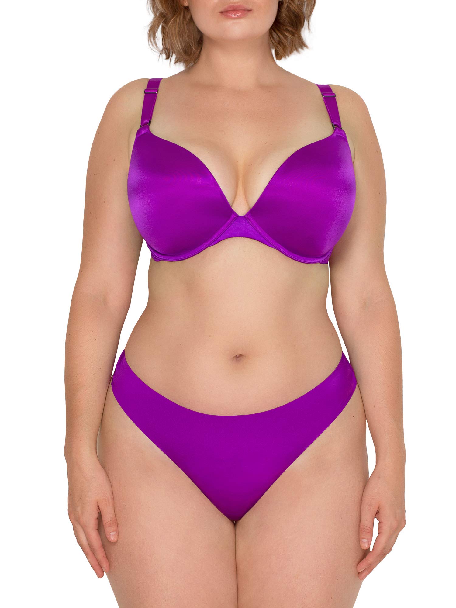 Smart & Sexy Women's No-Show Seamless Underwear 2-Pack - Invisible Comfort for Everyday Wear & Active Lifestyles