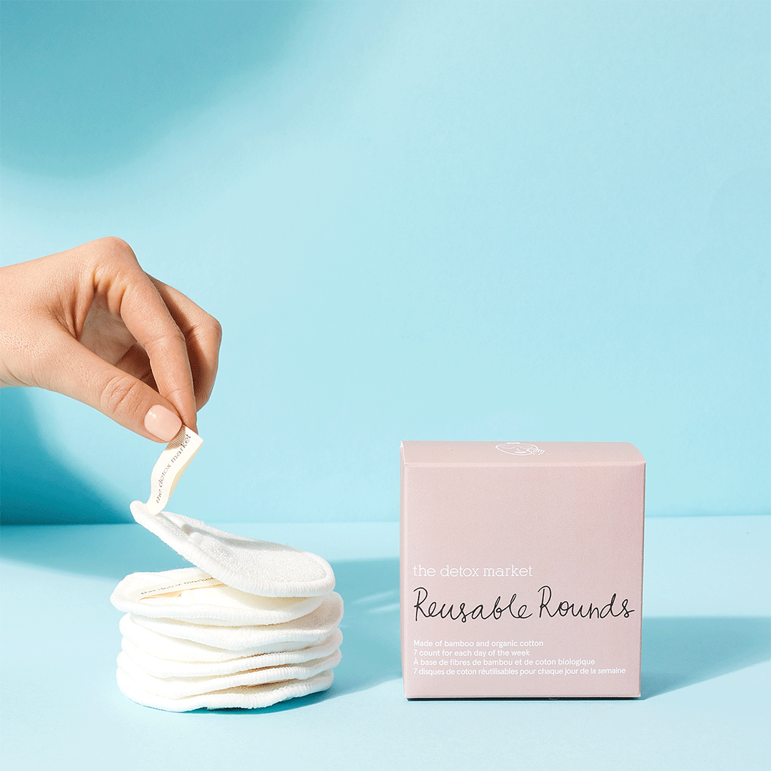 Eco-Friendly Reusable Cotton Rounds for Makeup Removal & Skincare | Soft & Washable Facial Pads | Perfect for Travel, Daily Beauty Routine & Sustainable Living