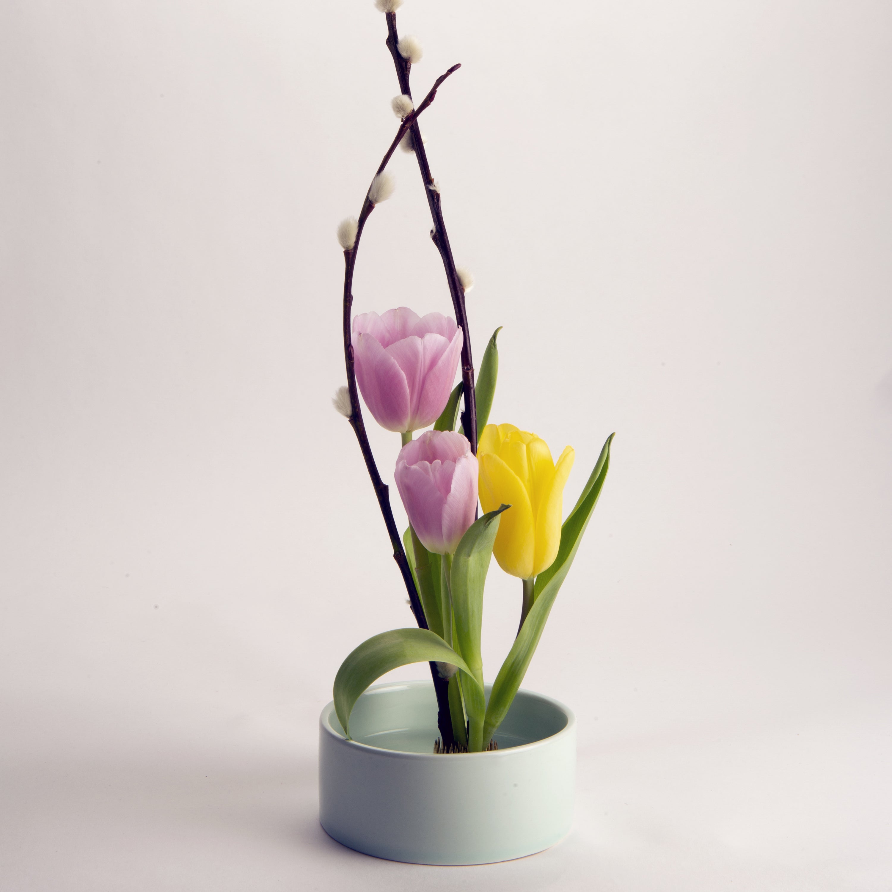 Mini Ikebana Kit - Japanese Flower Arrangement Set for Home Decor, Gifts & Meditation | Perfect for Beginners, Zen Spaces & DIY Floral Art
