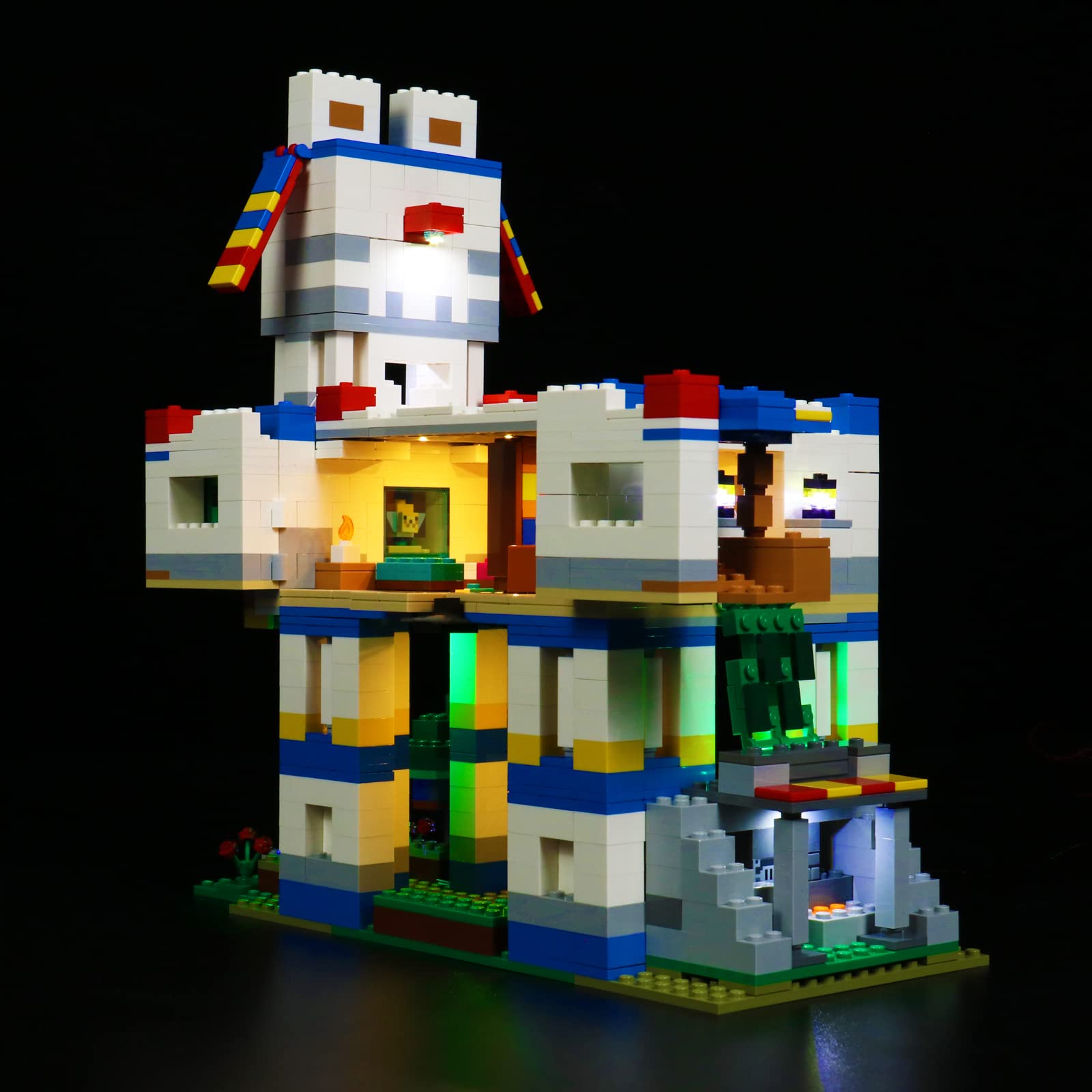 LMTIC Lego Lighting Kit for Llama Village 21188 - LED Light Set Compatible with Lego 21188 Building Blocks (Lego Not Included) - Perfect for Home Decoration, Display & Night Light