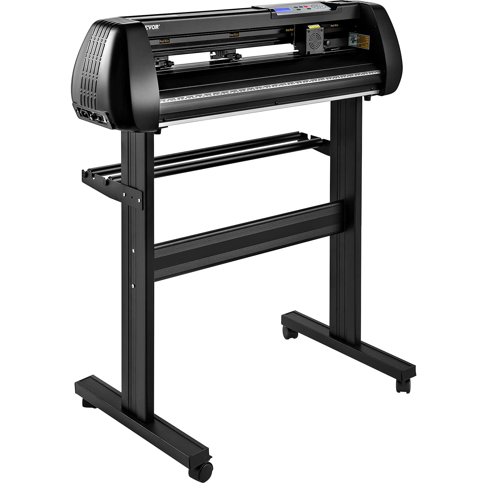 VEVOR 28-Inch Vinyl Cutter Plotter Machine with Stand - Adjustable Speed & Pressure for Sign Making, Compatible with SignMaster Software (USB/Bluetooth/COM) - Perfect for DIY Crafts, Decals, Stickers, and Professional Signage Projects