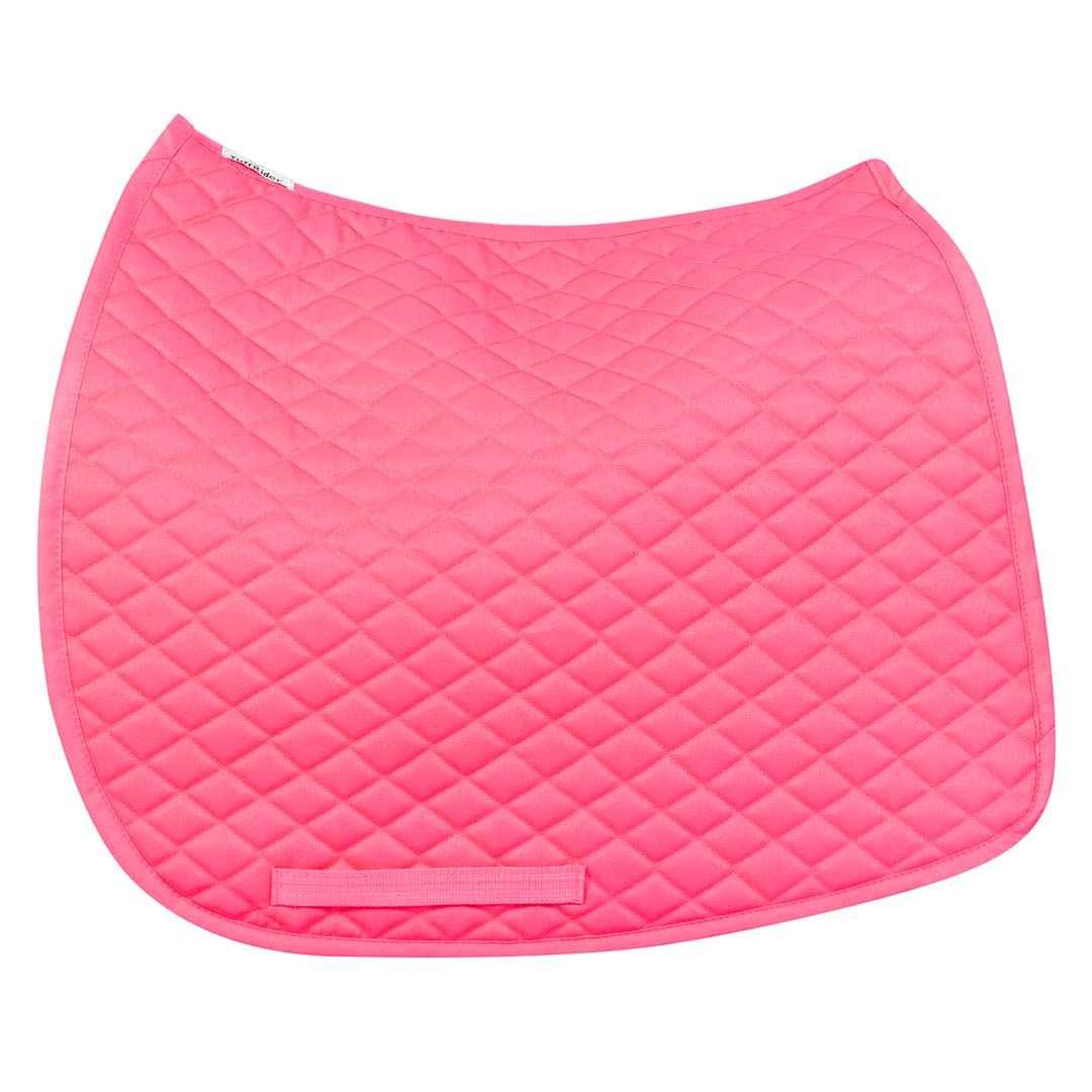 TuffRider Basic Pony Saddle Pad - Breathable & Comfortable Equestrian Saddle Pad for Pony Riding, Training & Shows | Perfect for English & Western Riding Styles