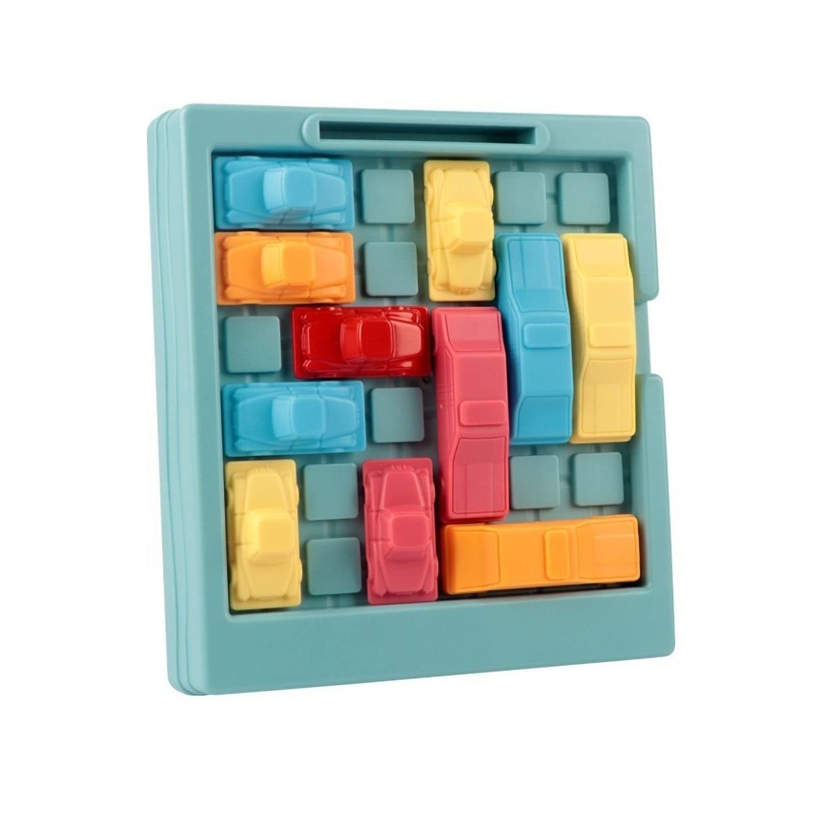 ThinkFun STEM Toys for Kids - All-in-One Plastic Puzzle Board Game with Cars, Educational Travel & Learning Toy, Birthday Gift for Boys & Girls | Perfect for Home, Classroom & Road Trips