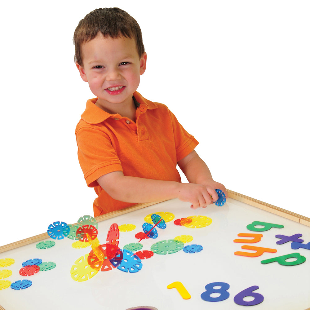 LED Light Table for Kids with Storage - Interactive Sensory Play & Learning Activity for Children's Art, Tracing, and STEM Projects