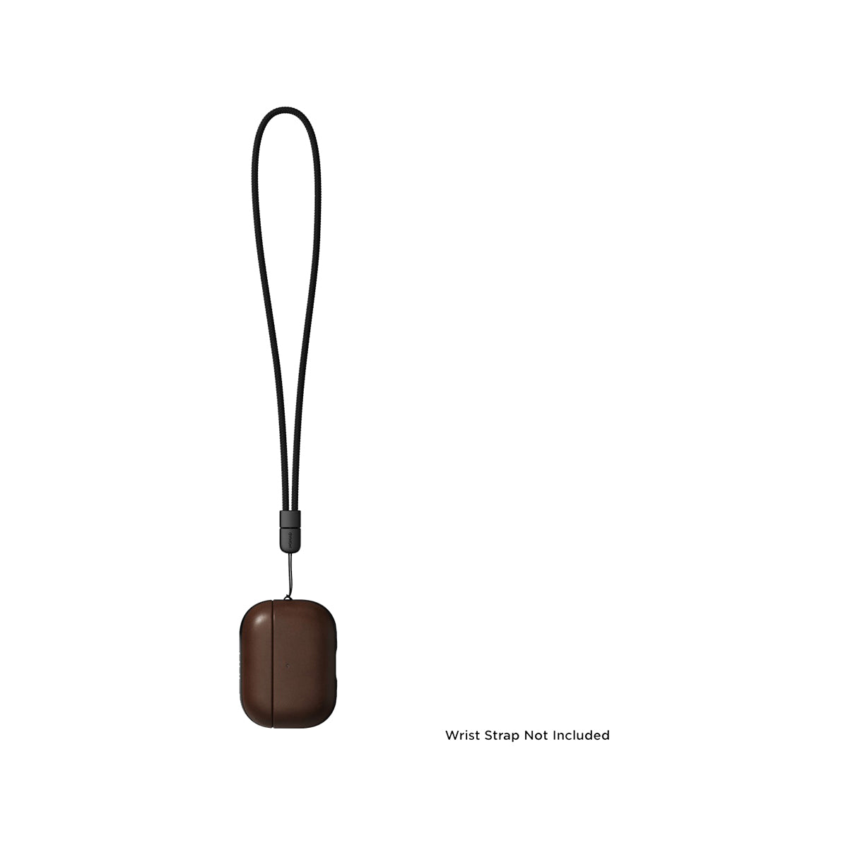 Premium NOMAD Modern Leather Case for Apple AirPods Pro 2 - Genuine Brown Leather Cover with Scratch Protection | Perfect for Travel, Workouts & Everyday Use