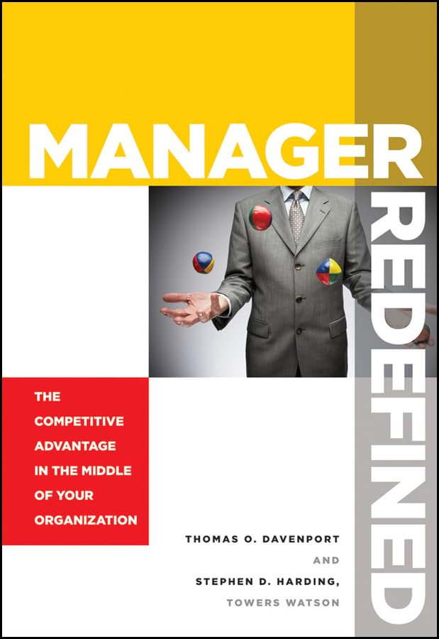 Manager Redefined: Competitive Advantage for Mid-Level Leadership in Organizations | Boost Team Performance & Business Growth