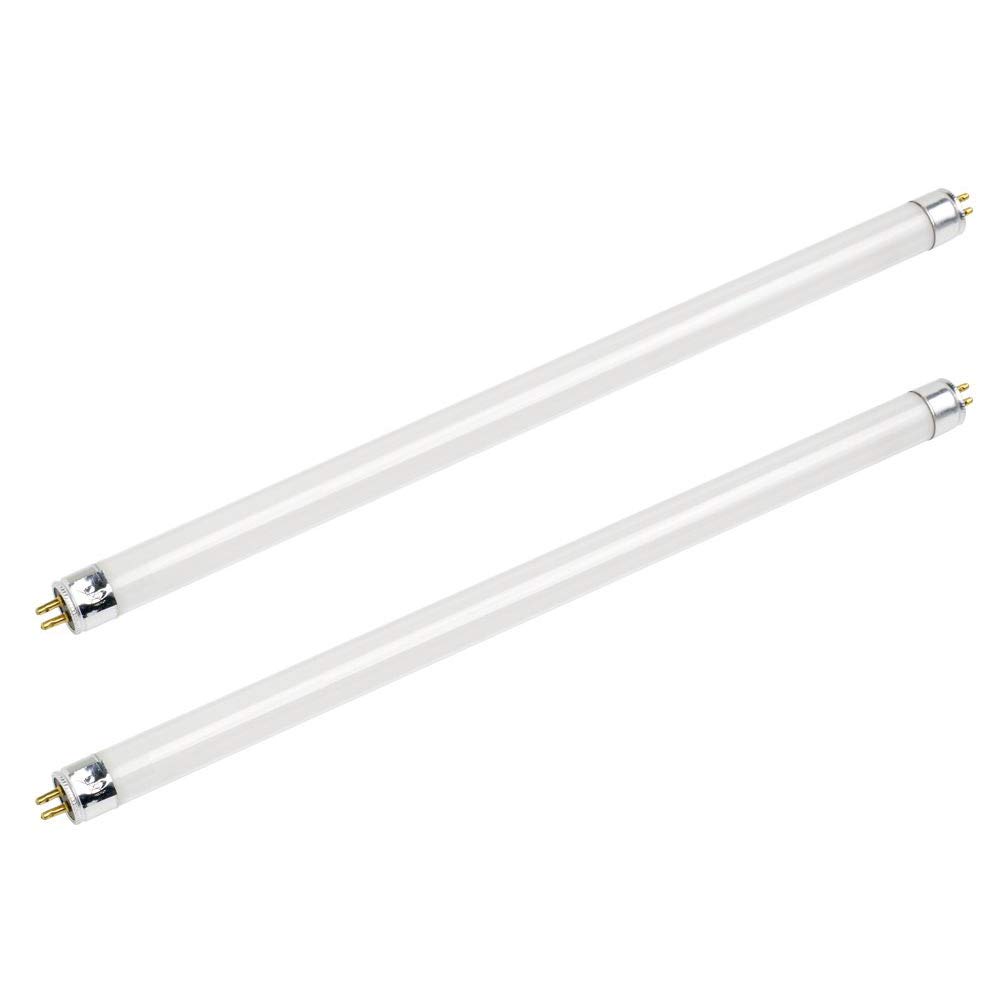 2-Pack F8T5/DL T5 Fluorescent Light Bulbs - 5000K Daylight, 8W, 12