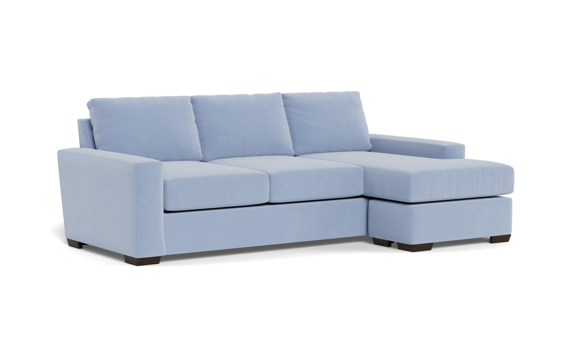 Mas Mesa 101 Deep Reversible Sofa Chaise - Modern L-Shaped Sectional Couch with Reversible Chaise for Living Room, Lounge & Home Theater Comfort