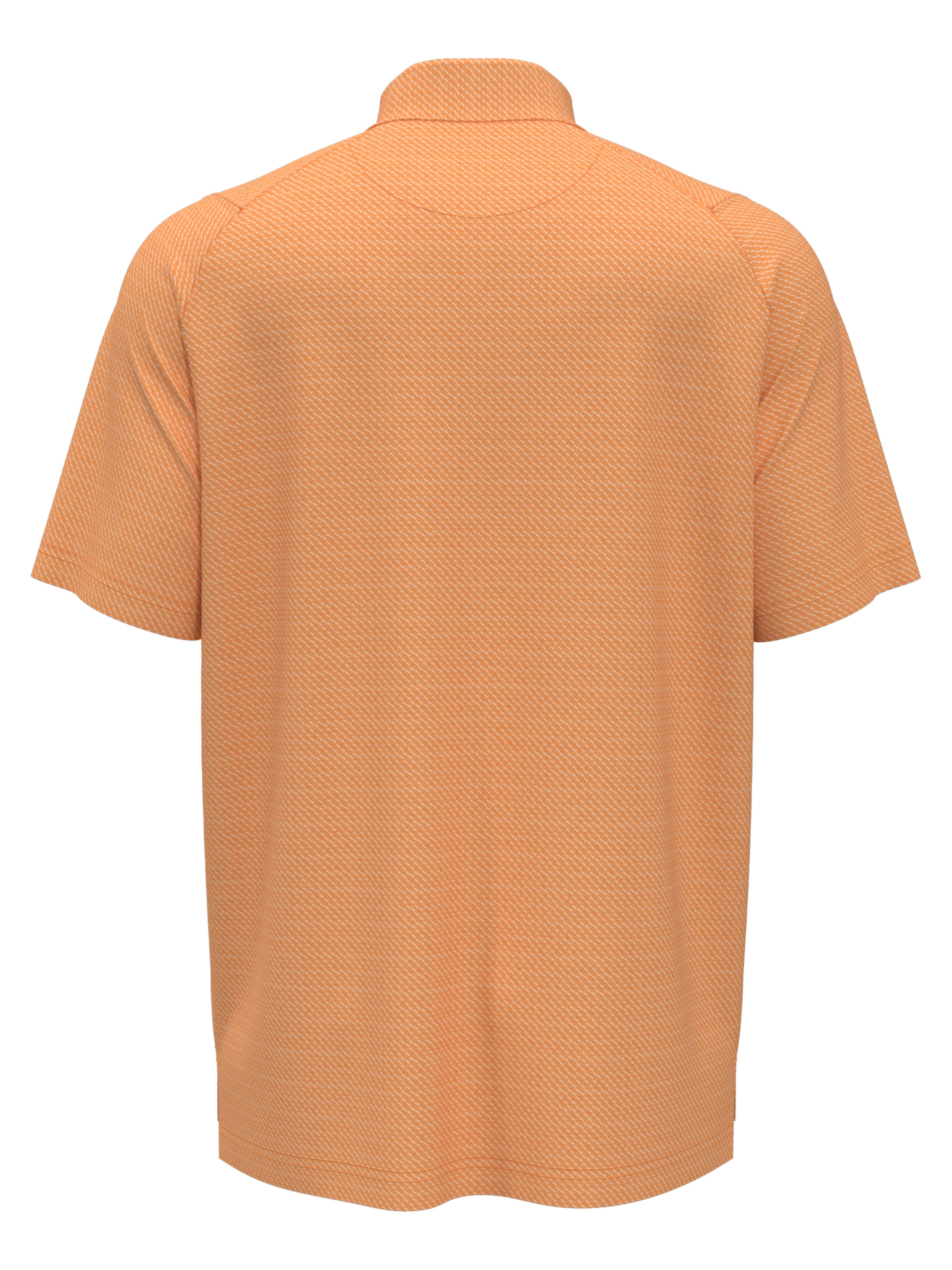 Men's Breathable Swing Tech Golf Polo Shirt - Moisture-Wicking Heather Jacquard Fabric for Comfort & Performance | Ideal for Golf, Casual Wear & Outdoor Activities