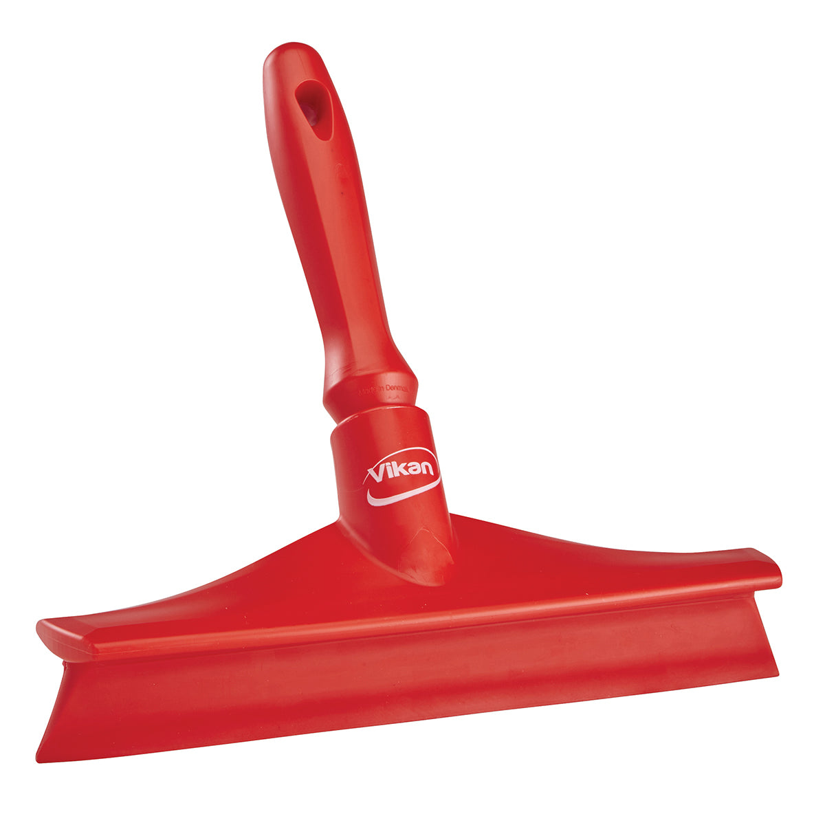 10-Pack Vikan One-Piece Hand Squeegee for Windows, Showers, and Cars - Heavy Duty Rubber Blade for Streak-Free Cleaning on Glass, Tile, and Mirrors