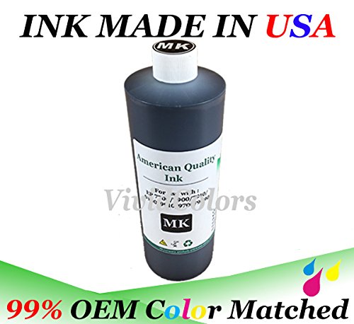 HP 70 Matte Black Ink Cartridge C9448A - 1 Pint Bulk Refill for HP Printers | High-Quality Printer Ink for Home, Office & Business Use