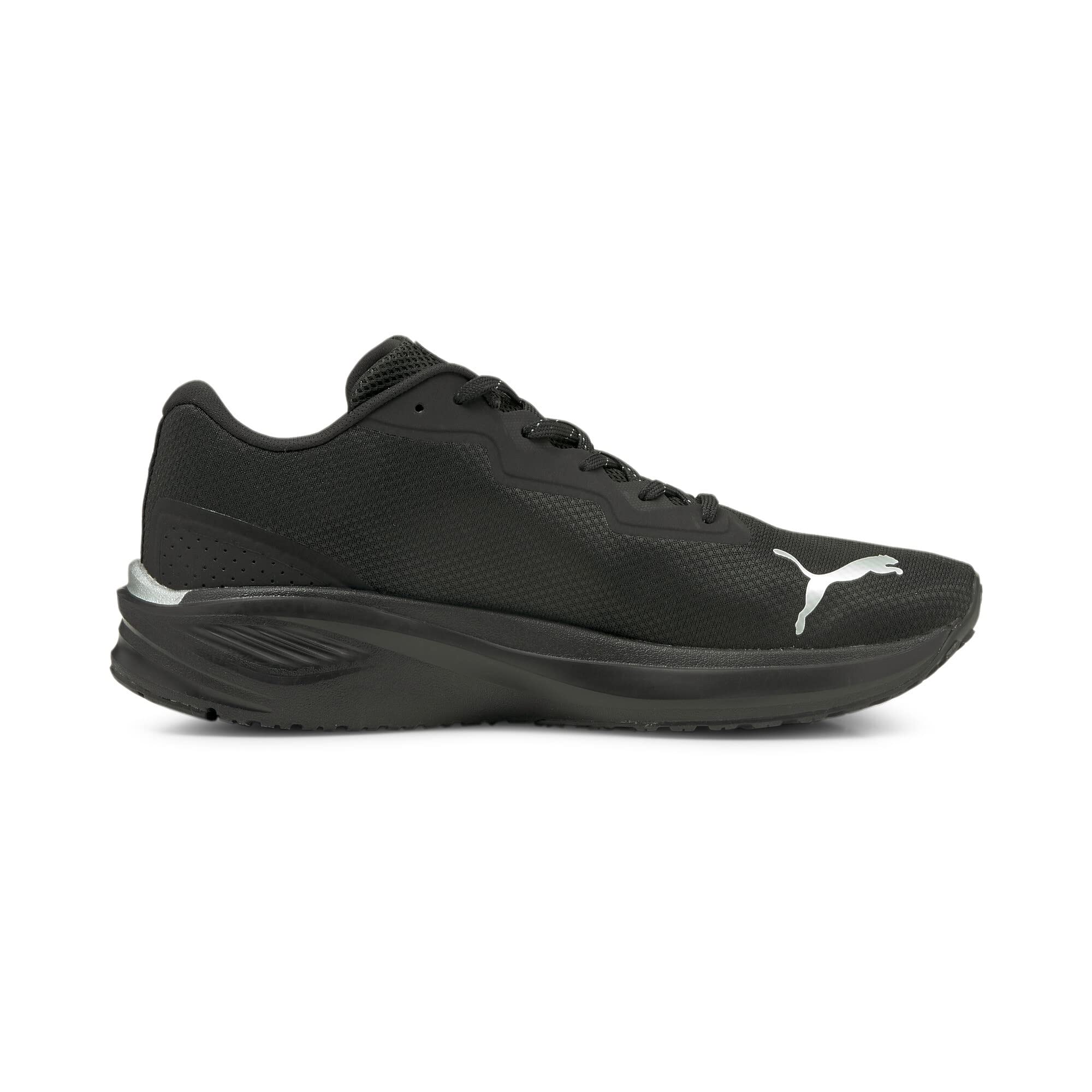 PUMA Aviaror WTR Men's Running Shoes - Lightweight Black/Silver Training Sneakers for Gym, Jogging & Fitness Workouts