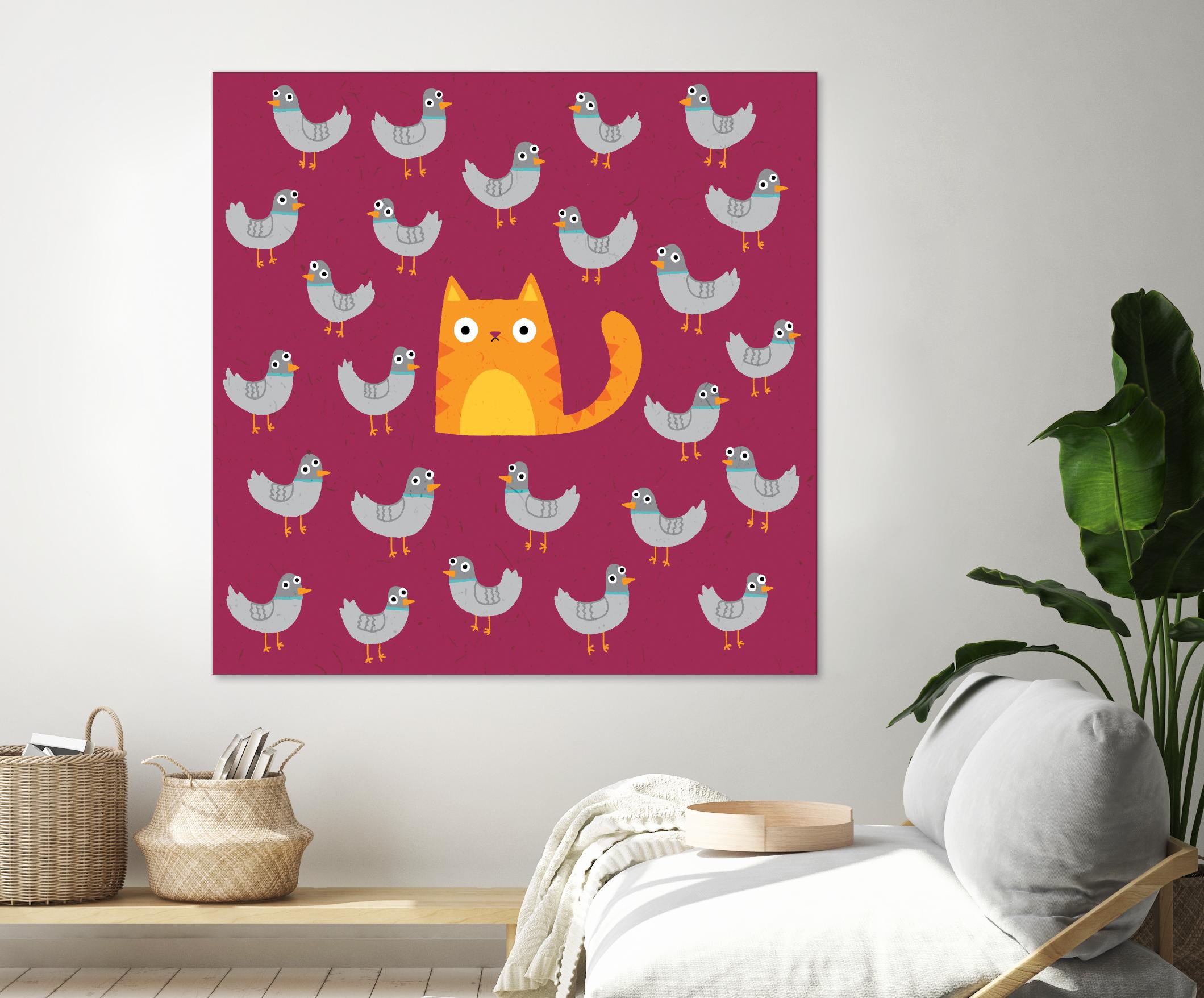 Cat Amongst the Pigeons - Funny Cat Prank Toy for Playful Kittens & Adult Cats - Perfect for Interactive Play, Training & Entertainment at Home