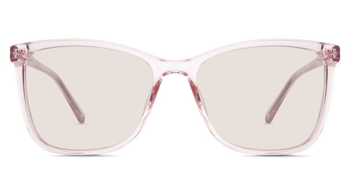 Yassi Women's Prescription Tinted Glasses - Fashionable Blue Light Blocking Eyewear for Work, Reading & Digital Screen Use