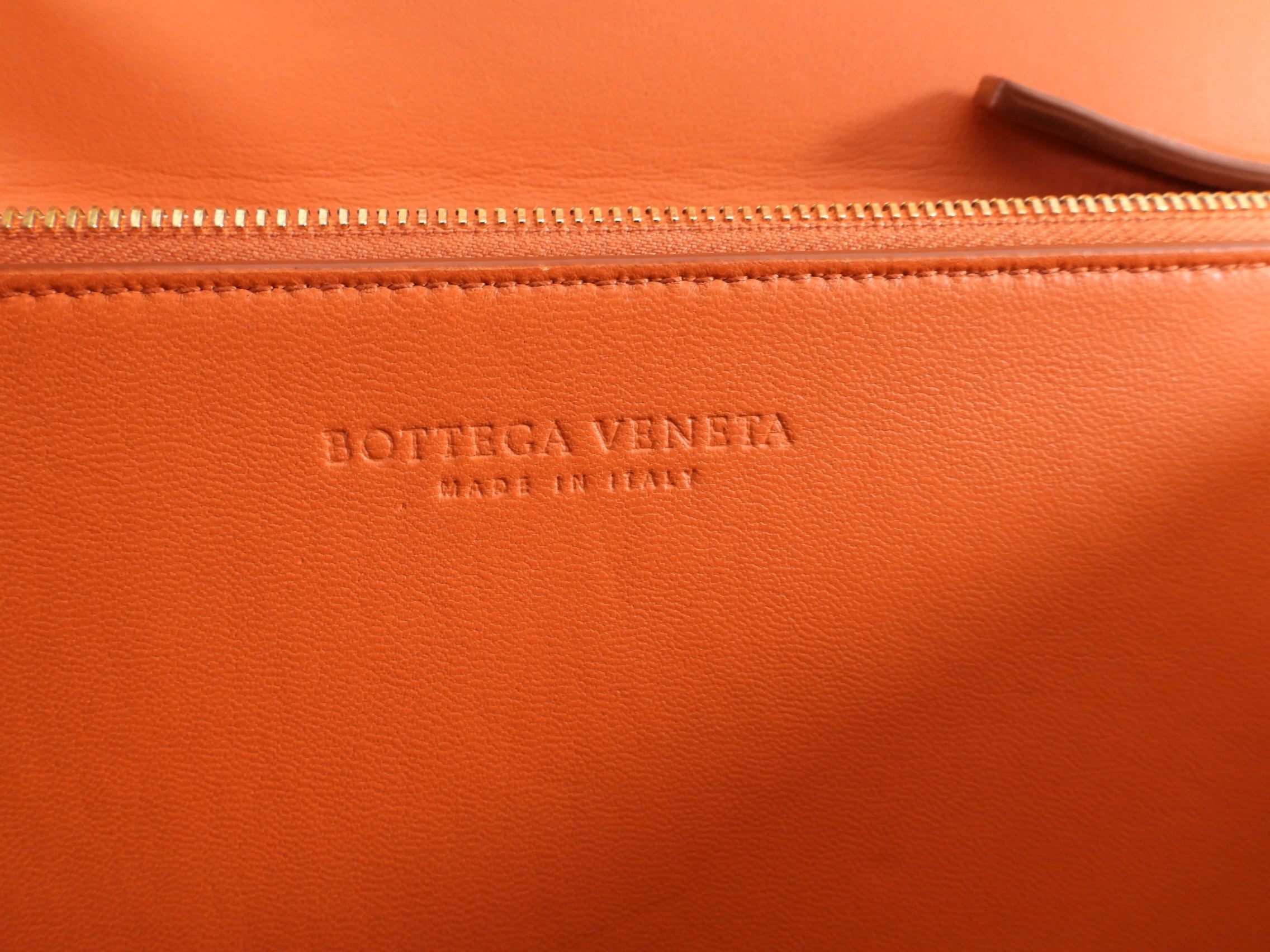 Bottega Veneta The Classic Orange Crossbody Bag - Luxury Leather Shoulder Bag for Women | Perfect for Work, Travel & Evening Events