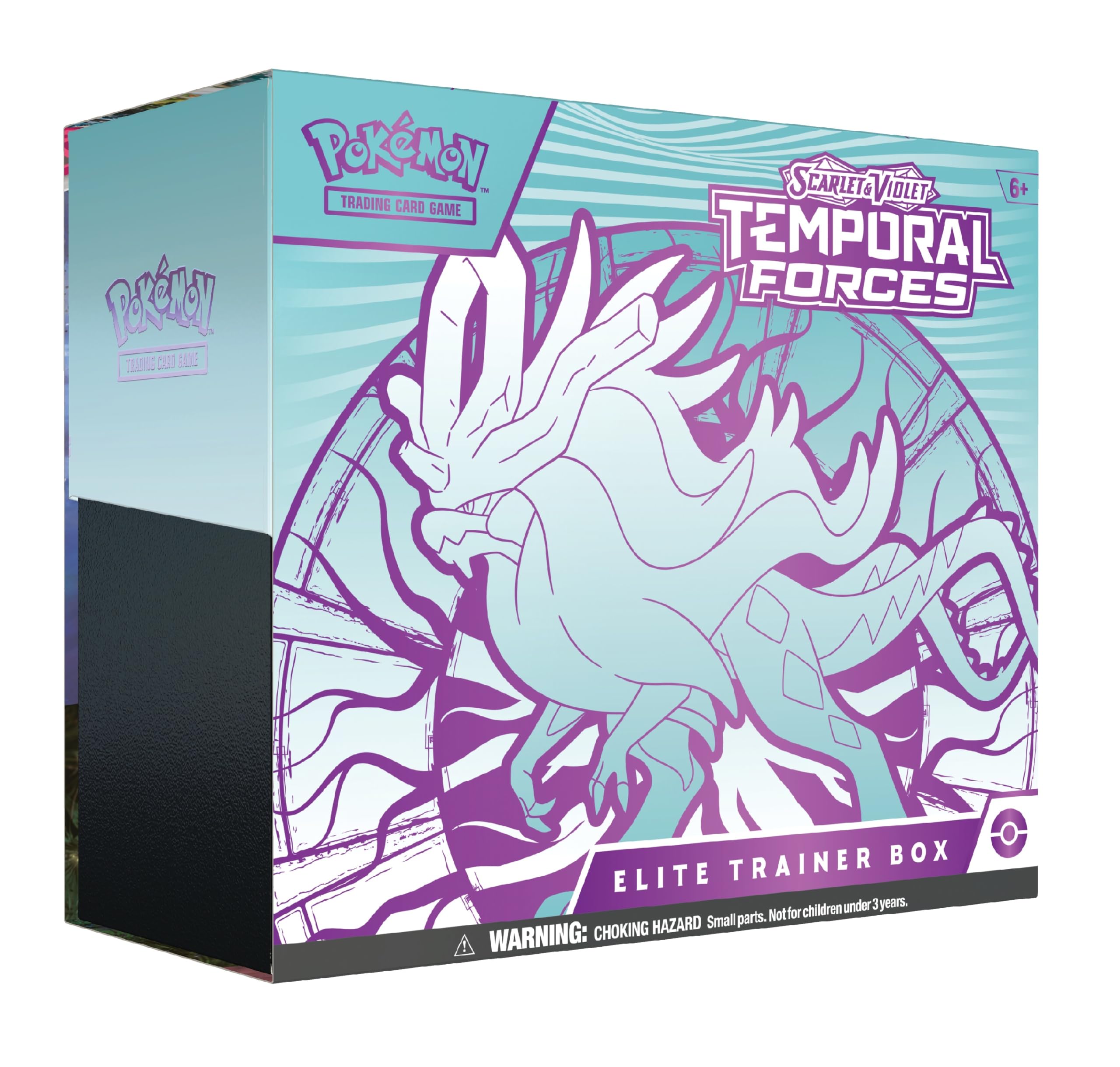Pokemon Scarlet & Violet Temporal Forces Elite Trainer Box (ETB) - Premium Collectible Card Set for Trading & Battling - Perfect for Pokemon TCG Players & Fans