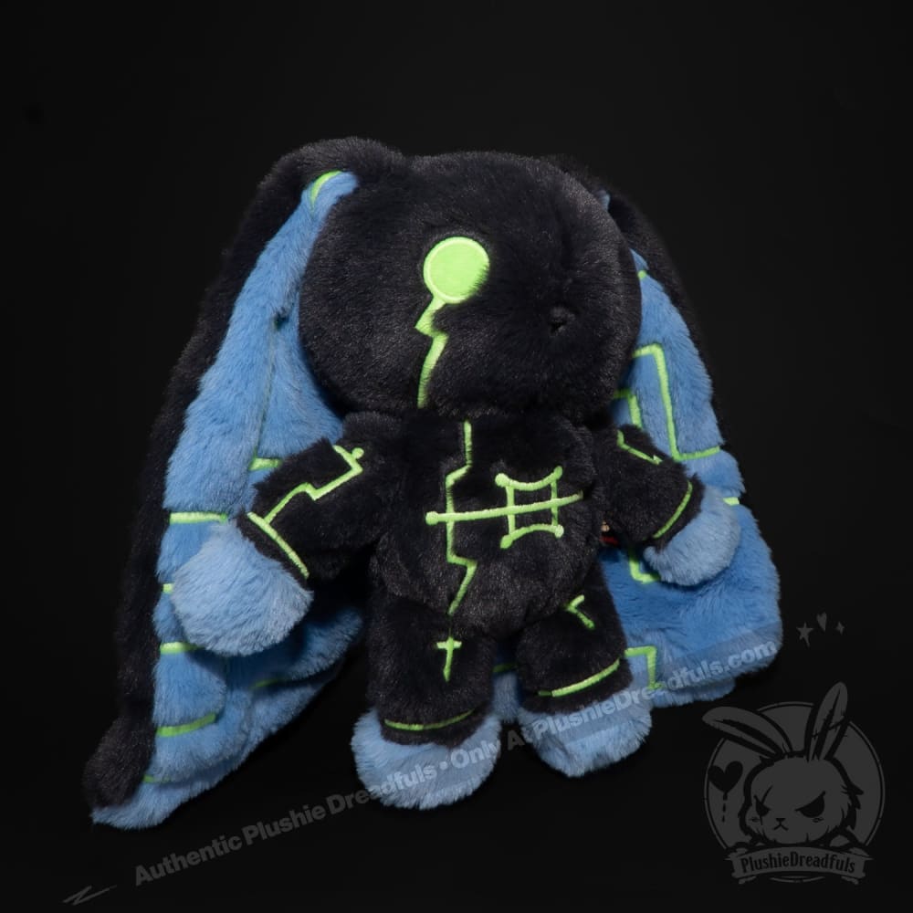 Plushie Dreadfuls Nyctophobia Rabbit - Soft Stuffed Animal Toy for Anxiety Relief & Comfort | Perfect for Nighttime Fears, Therapy, and Cuddling