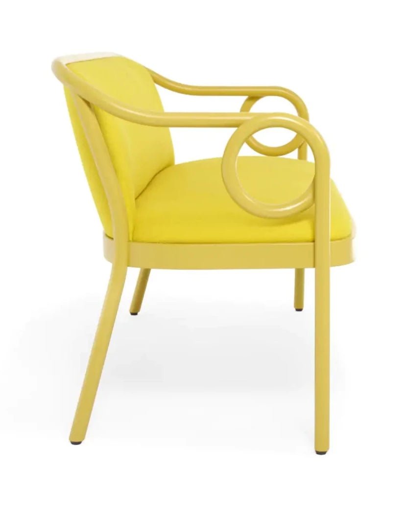 GTV Loop Banquette - Modern Upholstered Bench with Storage for Dining Room, Entryway, or Bedroom | Stylish and Functional Seating Solution