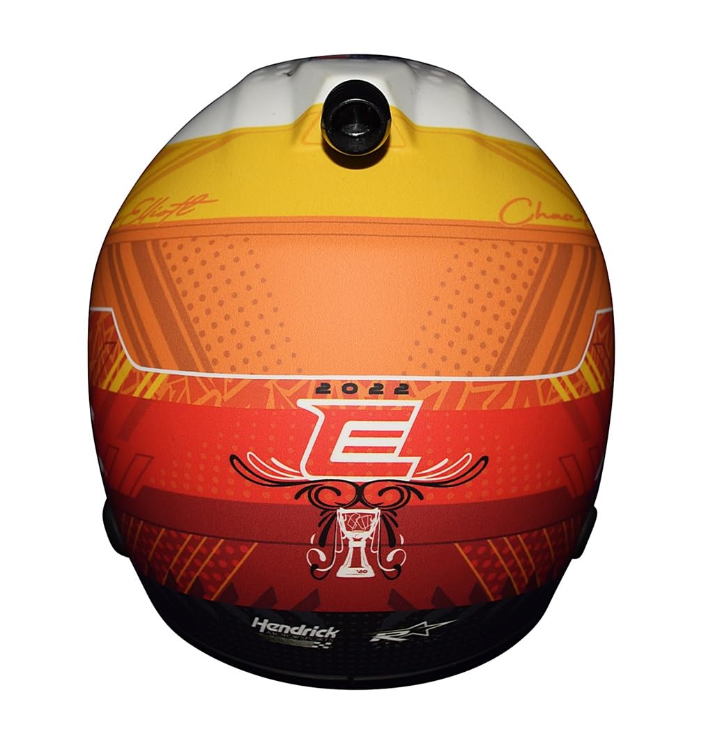 Authentic Autographed 2022 Chase Elliott #9 ASHOC Energy Hendrick Motorsports NASCAR Mini Helmet - Signed Replica with COA - Perfect for Collectors, Racing Fans, and Display