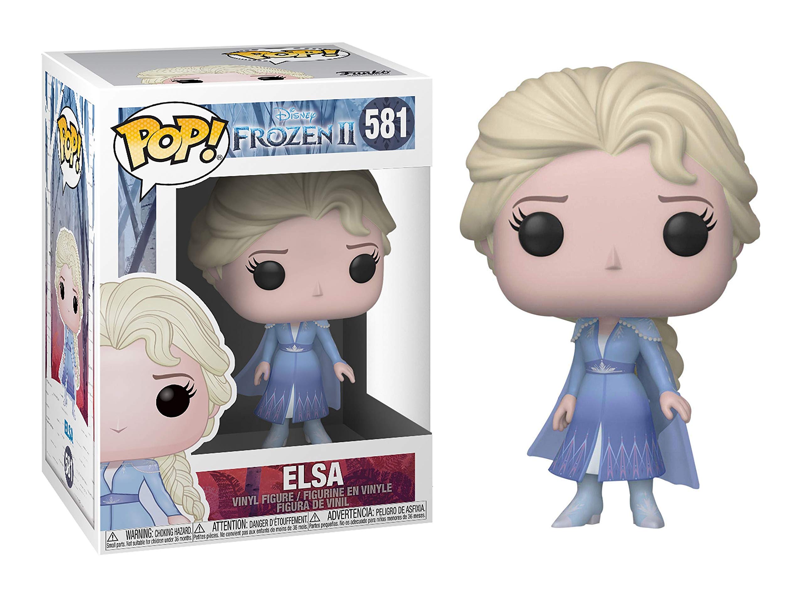 Frozen 2 Premium Pop Box - Elsa & Anna Collectible Figures - Disney Movie Merchandise - Perfect for Disney Fans, Collectors, and Birthday Gifts - Great for Home Display, Office Decor, and Party Favors