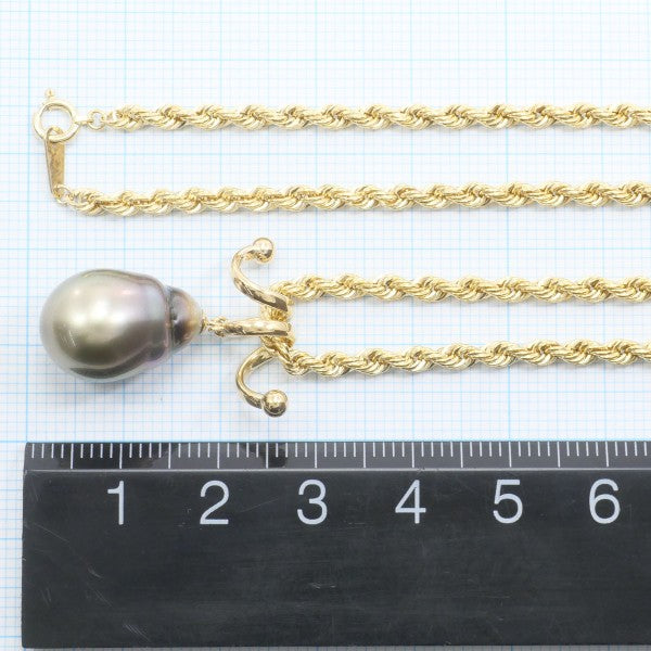 18K Yellow Gold Pearl Necklace for Women - Elegant Bridal Jewelry, Wedding Gift, Anniversary Present - Perfect for Formal Events & Special Occasions